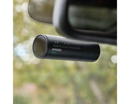 Видеорегистратор Roadgid Tube 4К 2CH, 2 камеры, Wi-Fi, черный