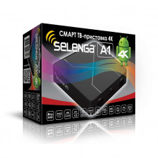 Медиаплеер Selenga A1 1/8Gb Android 7.1.2 Amlogic S905W