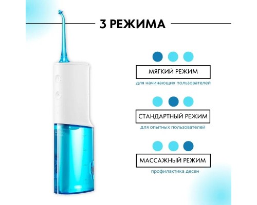 Ирригатор Soocas W3, голубой