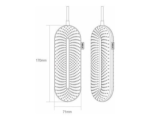 Сушилка для обуви с таймером Sothing Zero-Shoes Dryer (DSHJ-S-1904C) белая