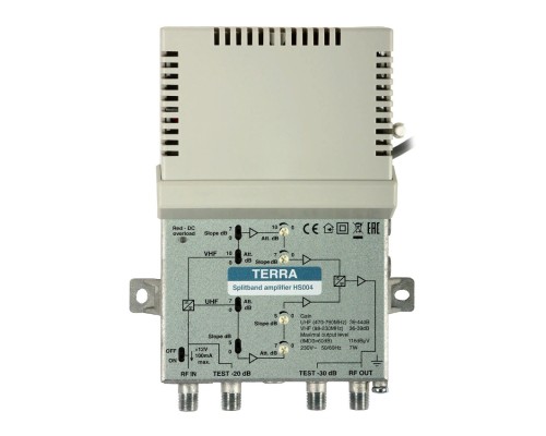 TERRA HS004 Усилитель антенный домовой (Терра ШС004)