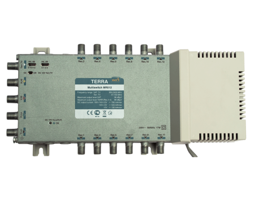 Мультисвитч TERRA MR-512 5x12 радиальный активный