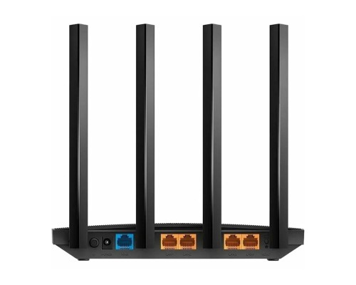 Wi-Fi роутер TP-Link Archer C6 AC1300 (V4.0), 2 диапазона Wi-Fi, черный
