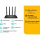 Wi-Fi роутер TP-Link Archer C6 AC1300 (V4.0), 2 диапазона Wi-Fi, черный