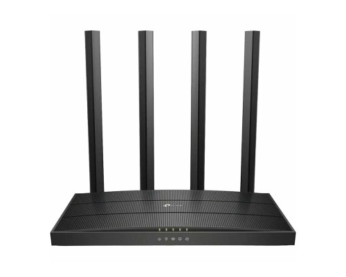 Wi-Fi роутер TP-Link Archer C6 AC1300 (V4.0), 2 диапазона Wi-Fi, черный