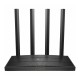Wi-Fi роутер TP-Link Archer C6 AC1300 (V4.0), 2 диапазона Wi-Fi, черный