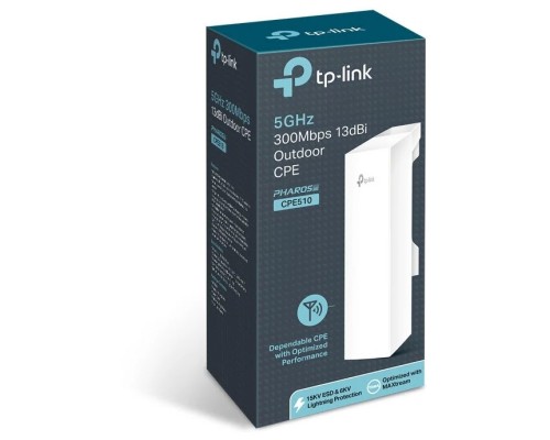 Wi-Fi точка доступа TP-LINK CPE510, белый