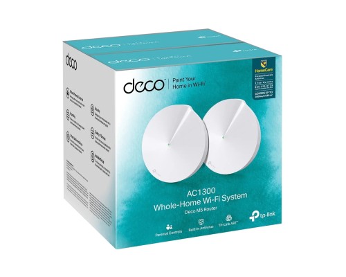 Wi-Fi Mesh система TP-LINK Deco M5 (2-pack), белый