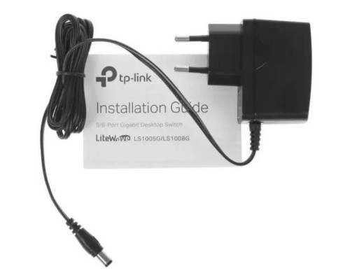 Коммутатор TP-LINK LS1008G неуправляемый 8 портов 10/100/1000Мбит/с