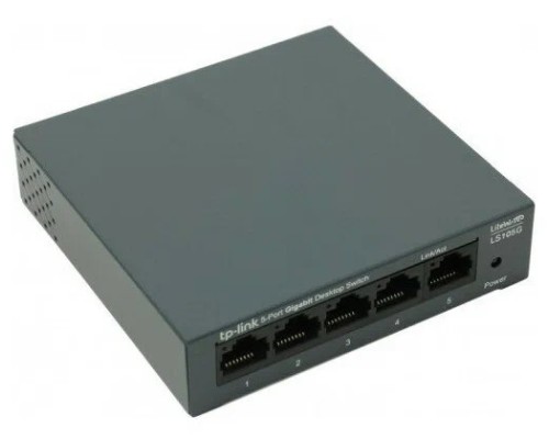 Коммутатор TP-LINK LS105G 5 портов 10/100/1000Мбит/с