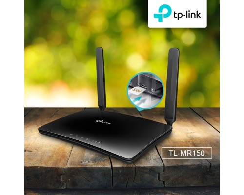 Wi-Fi 4G/LTE Роутер TP-LINK TL-MR150 (Черный)