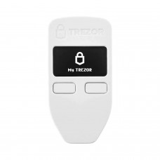 Аппаратный криптокошелек Trezor One White - холодный кошелек для криптовалют