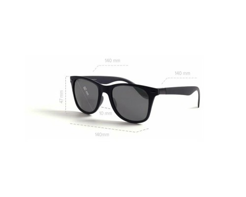 Очки солнцезащитные Turok Steinhardt Travelling Sunglasses STR004-0120TS, черный