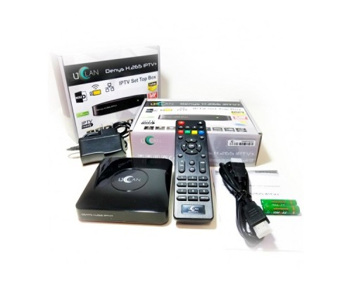 uClan Denys H.265 IPTV+ Приставка IPTV
