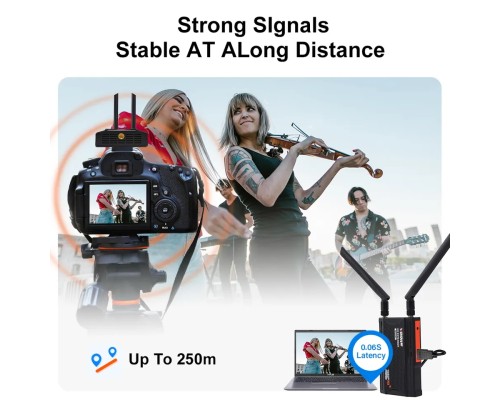 Беспроводной HDMI удлинитель VNNBBS WL009 (до 250 метров)