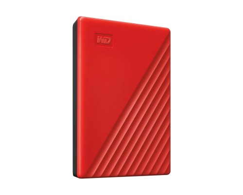 Внешний жесткий диск HDD Western Digital My Passport 2,5" 2TB USB 3.2 Gen.1 WDBYVG0020BRD-WESN (Красный)