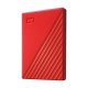 Внешний жесткий диск HDD Western Digital My Passport 2,5" 2TB USB 3.2 Gen.1 WDBYVG0020BRD-WESN (Красный)