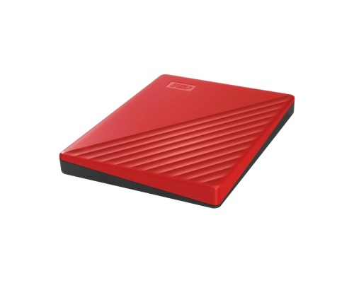 Внешний жесткий диск HDD Western Digital My Passport 2,5" 2TB USB 3.2 Gen.1 WDBYVG0020BRD-WESN (Красный)