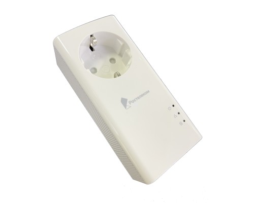 PLC-адаптеры Ростелеком Slaytek SA-P1000, гигабитный (комплект 2шт.)