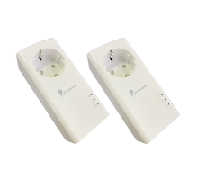 PLC-адаптеры Ростелеком Slaytek SA-P1000, гигабитный (комплект 2шт.)