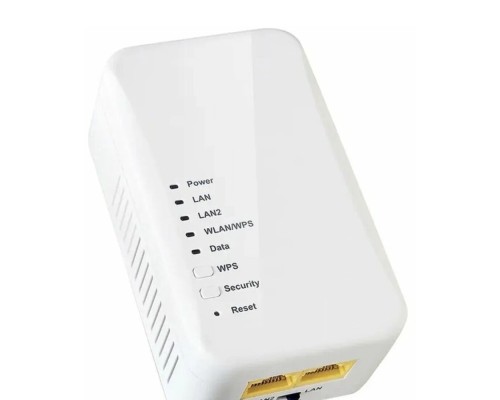 PLC адаптер Ростелеком Smart Access SA-P500W (PLC+Wi-Fi), комплект 2 шт.