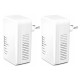 PLC адаптер Ростелеком Smart Access SA-P500W (PLC+Wi-Fi), комплект 2 шт.
