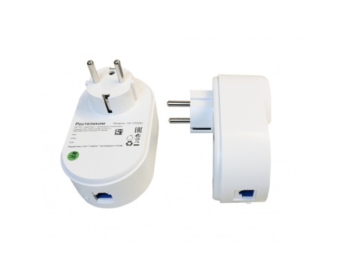 PLC-адаптеры Ростелеком Slaytek Smart Access SA-P1000, гигабитный (комплект 2шт.)