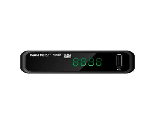 World Vision T624D3 DVB-T/T2/C Цифровой эфирный / кабельный приемник, приставка, ресивер