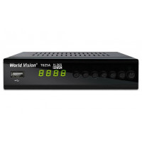 World Vision T625A DVB-T/T2/C Цифровой эфирный / кабельный приемник с обучаемым пультом ДУ