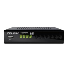World Vision T625A LAN DVB-T/T2/C Цифровой эфирный / кабельный приемник с обучаемым пультом ДУ
