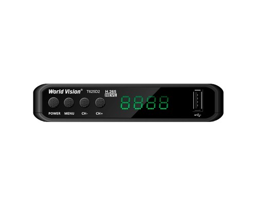 World Vision T625D2 DVB-T/T2/C Цифровой эфирный / кабельный приемник, приставка, ресивер