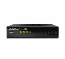 World Vision T644A Fm DVB-T/T2/C Цифровой эфирный / кабельный приемник с FM радиоприемником