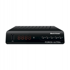 World Vision Foros Ultra DVB-T2/C/S2 Цифровой спутниковый / эфирный / кабельный приемник, приставка, ресивер