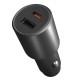Автомобильная зарядка Xiaomi Car Charge 1A1C 43W (BHR7989CN), черный  