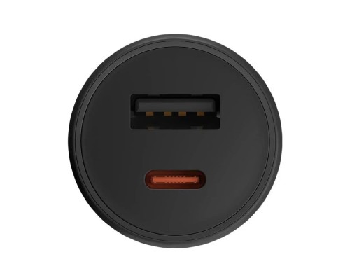 Автомобильная зарядка Xiaomi Car Charge 1A1C 43W (BHR7989CN), черный  