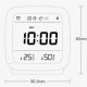 Часы с термометром Qingping Bluetooth Smart Alarm Clock, белый