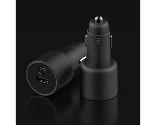Автомобильная зарядка Xiaomi Car Charge 1A1C 100W, (CC07ZM/BHR4460CN) черный