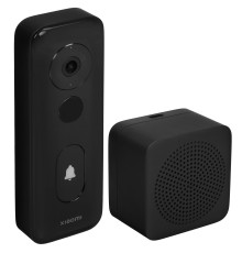 Умный дверной звонок Xiaomi Smart Doorbell 3S (MJML07-FJ), черный, EU