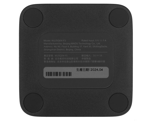 Умный дверной звонок Xiaomi Smart Doorbell 3S (MJML07-FJ), черный, EU