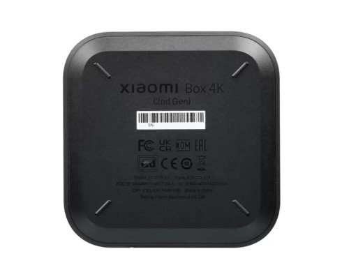 ТВ-приставка Xiaomi Mi Box S 2 Gen 4K Ru, черный (MDZ-28-AA)
