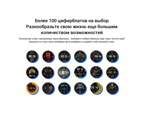 Умные часы Xiaomi Mi Watch, элегантный черный