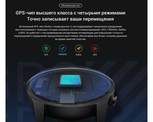 Умные часы Xiaomi Mi Watch, элегантный черный