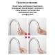 Аэратор Xiaomi diiib Dual Function Faucet Bubbler DXSZ001-1 серебристый