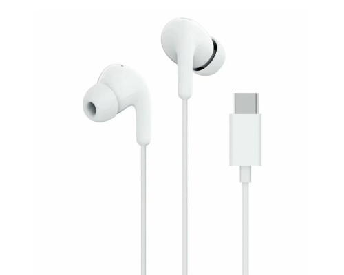 Наушники проводные Xiaomi Mi Type-C (M2413E1), шумоподавление, белые