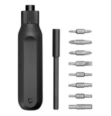 Отвёртка со сменными битами Xiaomi Mijia Ratchet Screwdriver 16 in 1, 10 предм., черный