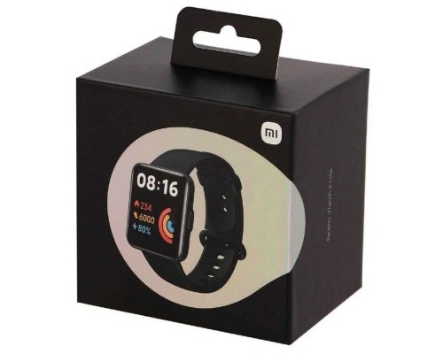 Умные часы Xiaomi Redmi Watch 2 Lite Global, черный
