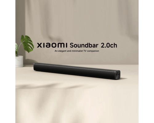 Саундбар Xiaomi MI TV soundbar 2.0, SNS5MB-20, CN, Bluetooth 5.4, черный