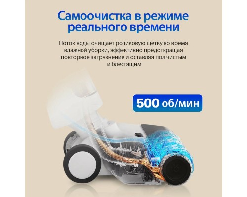 Беспроводной пылесос для влажной и сухой уборки Xiaomi Truclean W20 Wet Dry Vacuum (C305HW), белый, EU