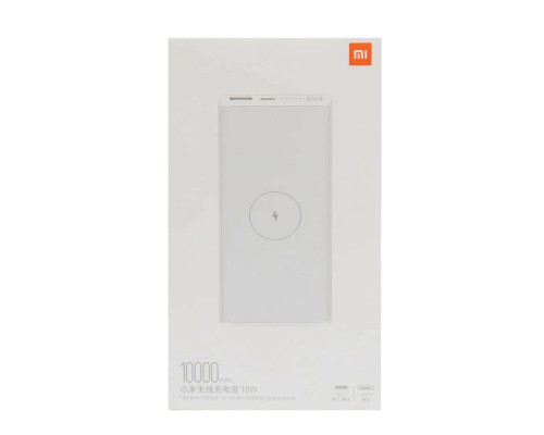 Внешний аккумулятор Xiaomi Mi Wireless Power Bank 10000mAh 10W WPB15PDZM White