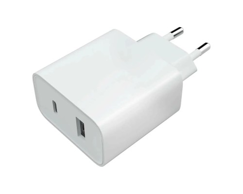 Сетевое зарядное устройство Xiaomi Mi 33W Wall Charger (Type-A + Type-C) Global (BHR4996GL), белый